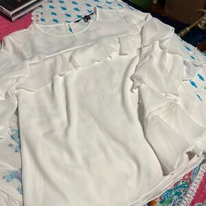 Elegant White Women's Top